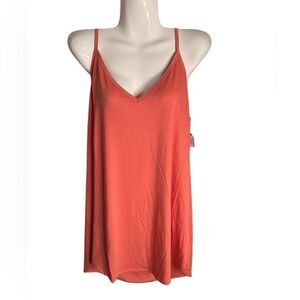 Zenna Reversible Tank Top NWT Coral